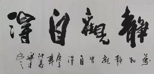 书法家梁才 气韵流畅,刚柔兼济